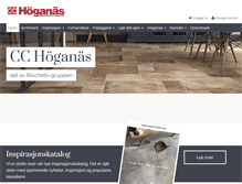 Tablet Screenshot of hoganes.no